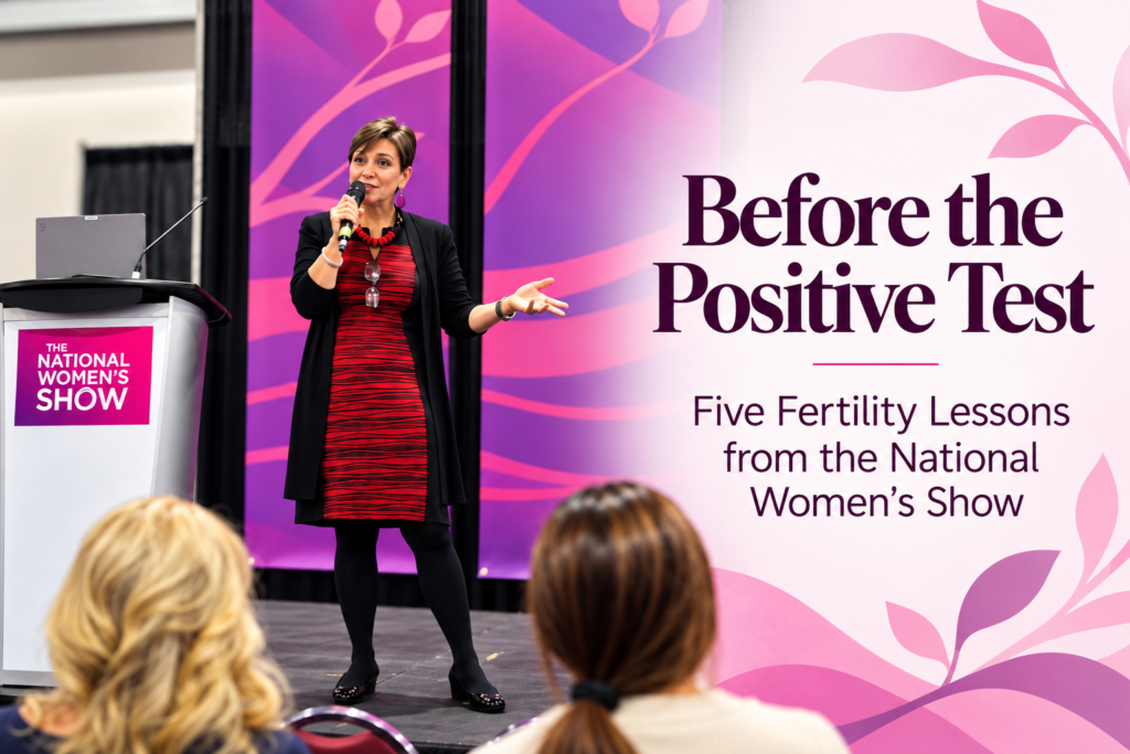 Before the Positive Test: A Message Worth Sharing Beyond the National Women’s Show before the positive test